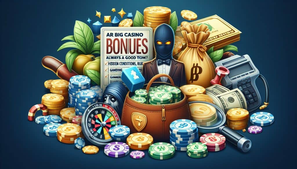 Jesu li veliki bonusi u casinu uvijek dobra stvar? Jesu li veliki bonusi u casinu uvijek dobra stvar?