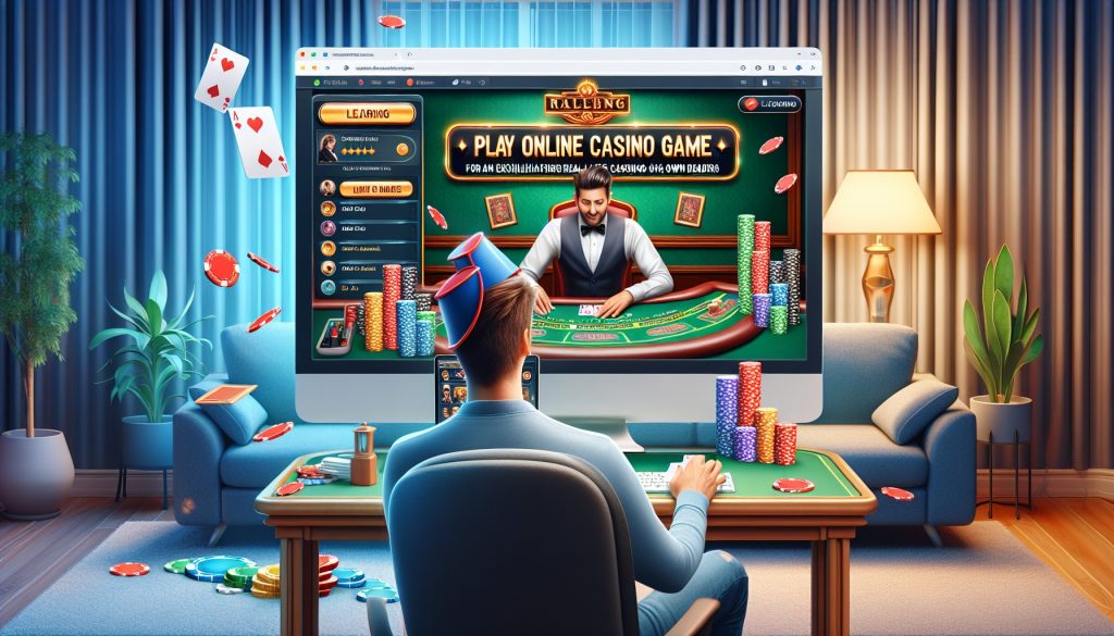 Kako igrati online casino igre sa stvarnim dilerima?