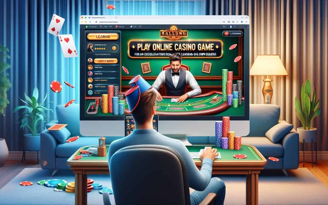 Kako igrati online casino igre sa stvarnim dilerima?