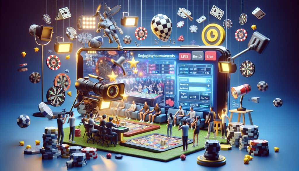 Turniri koji se odvijaju u realnom vremenu s prijenosima uživo